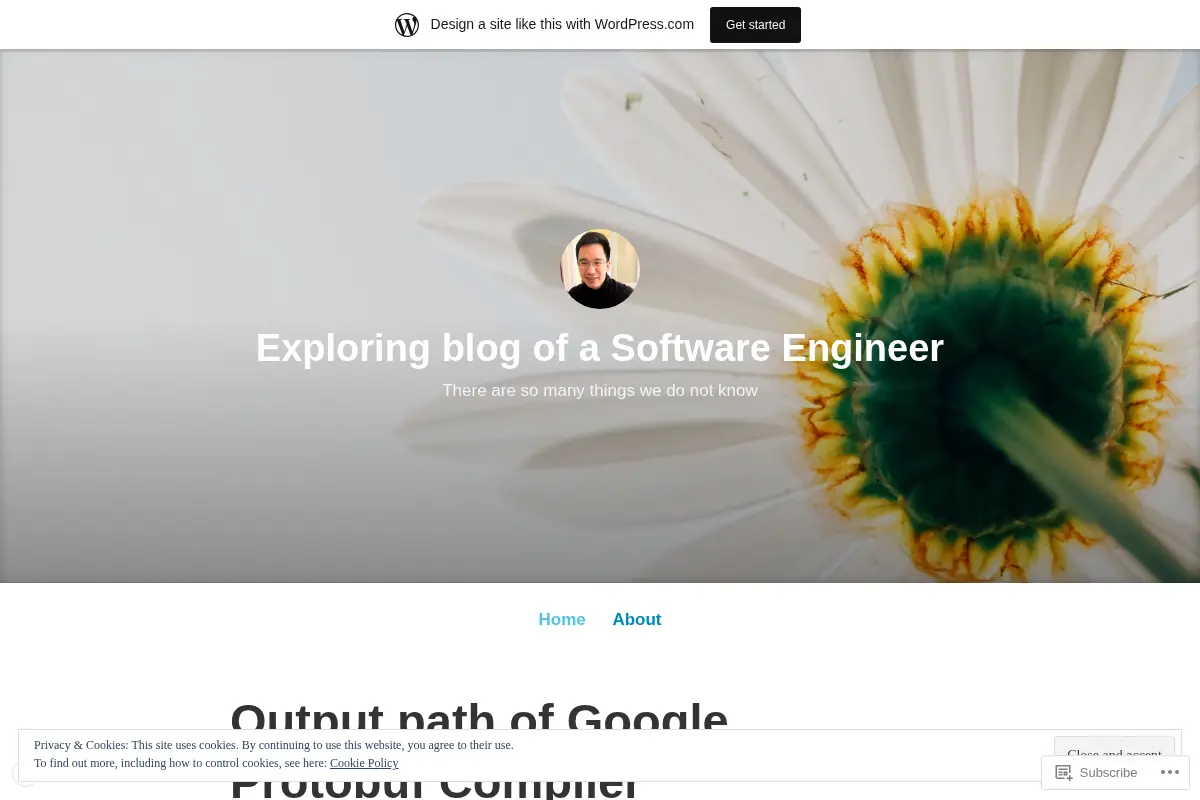 Exploring blog of a Software Engineer