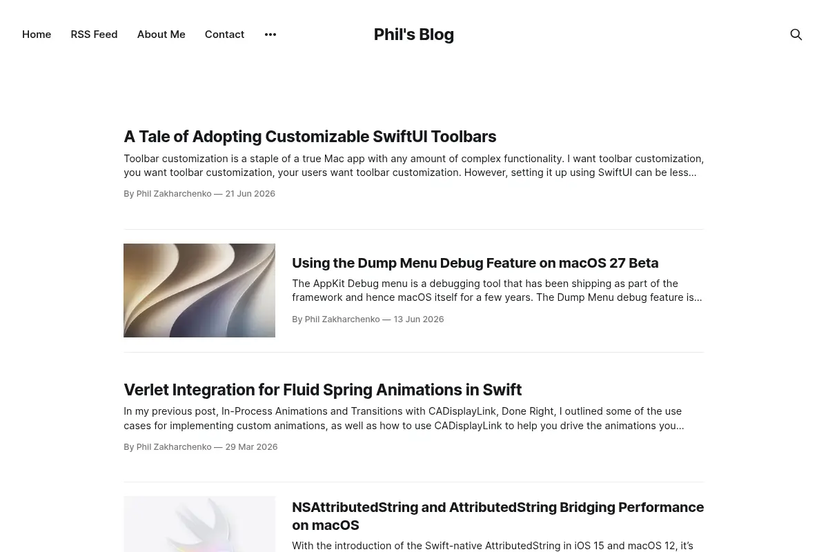 Phil's Blog