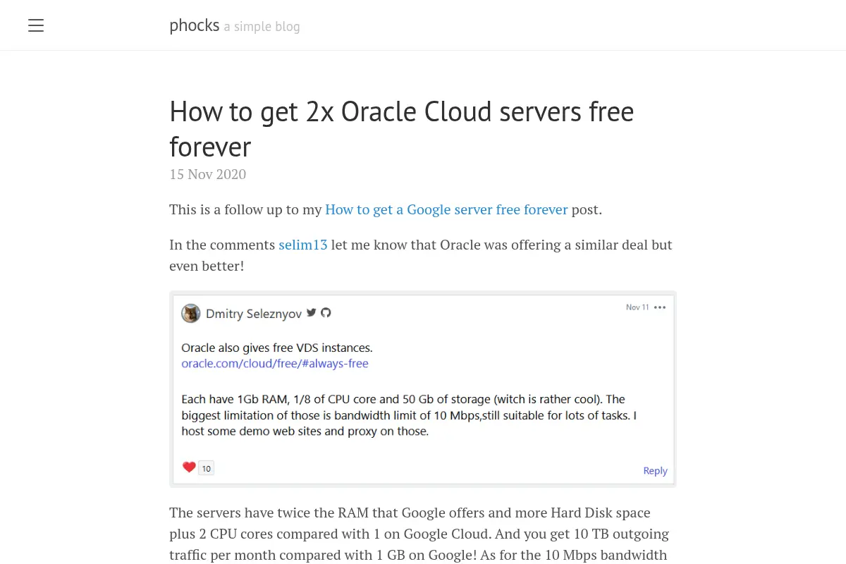 phocks · a simple blog