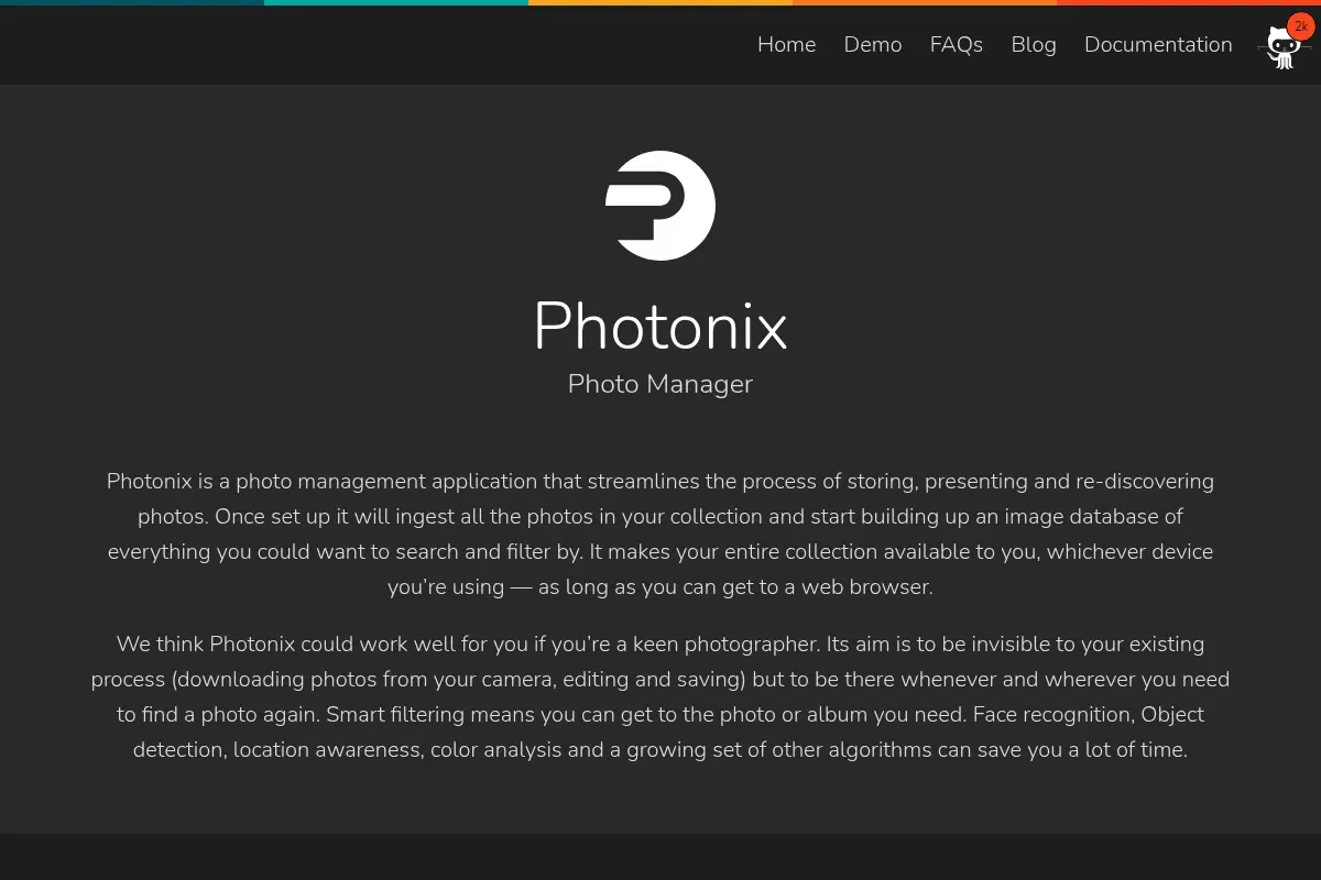 Photonix Photo Manager