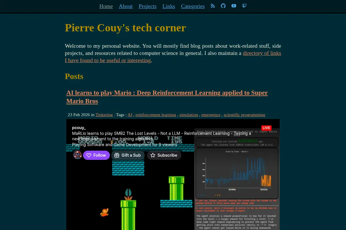Pierre Couy’s tech corner