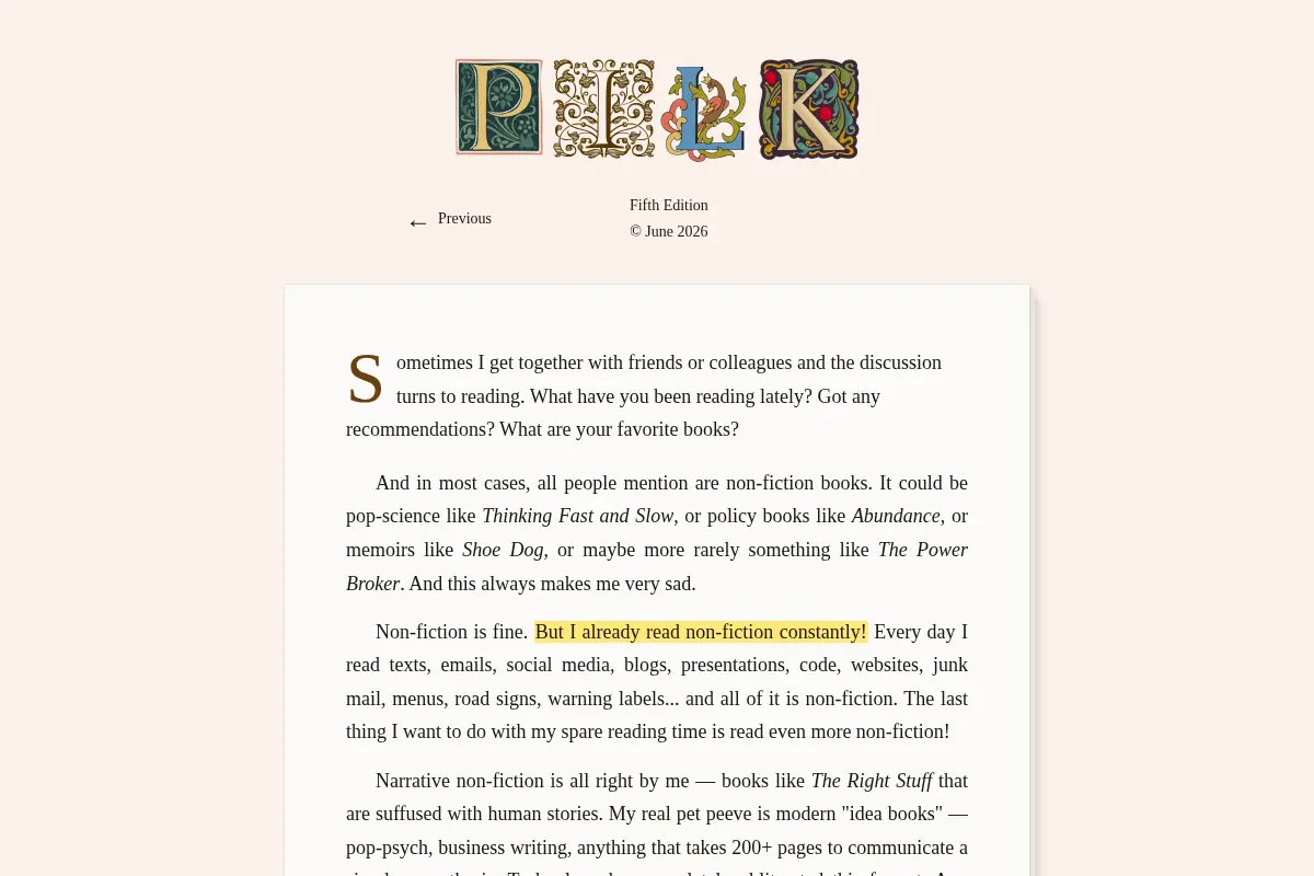 Read More Fiction