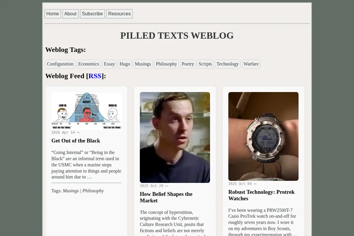 Pilledtexts.com