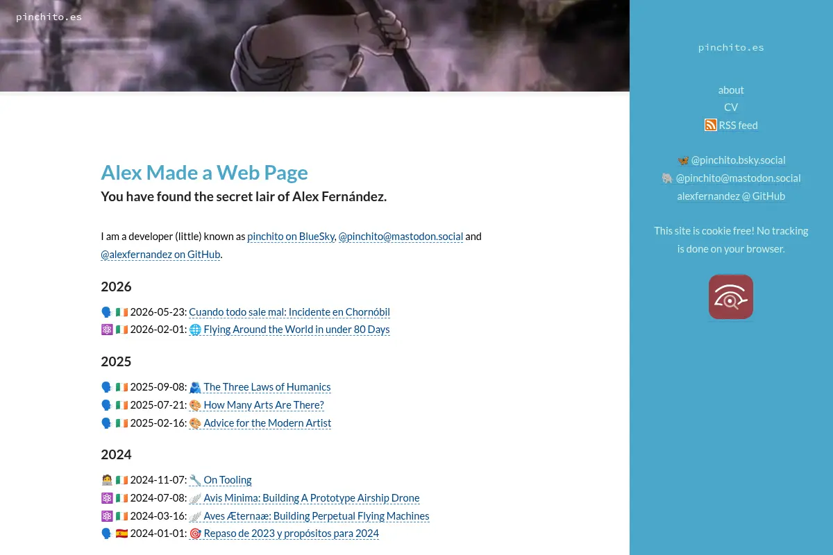 Alex Made a Web Page