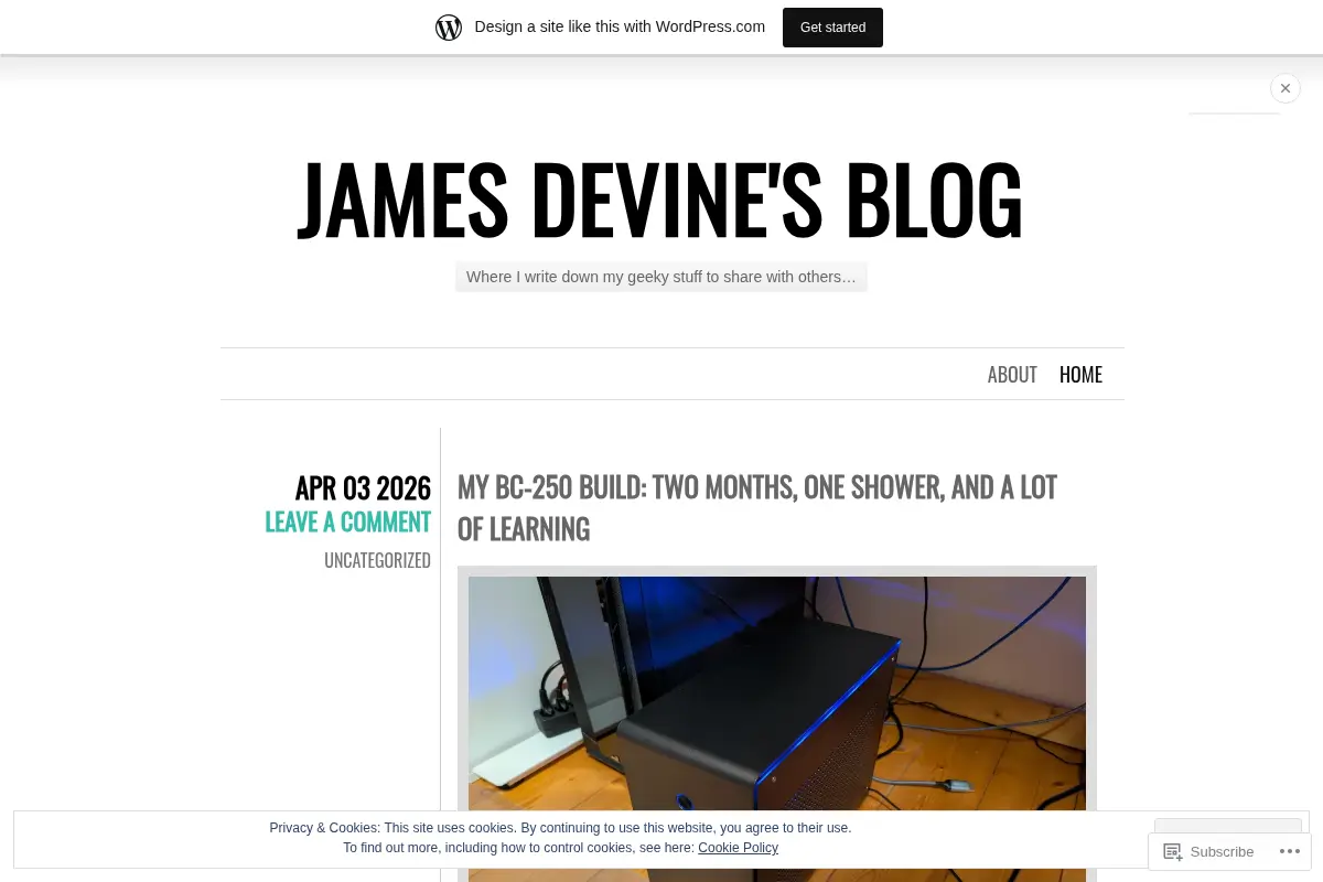 James Devine's Blog