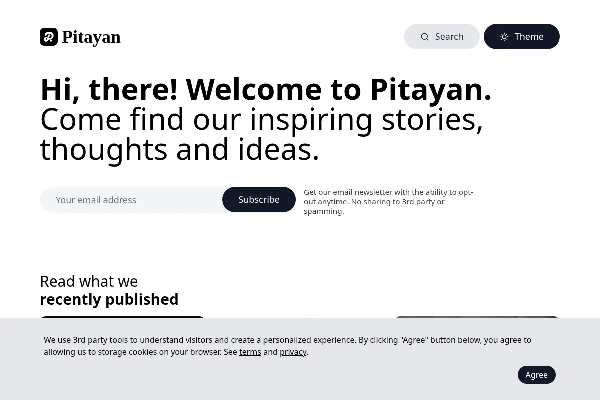 Pitayan Blog