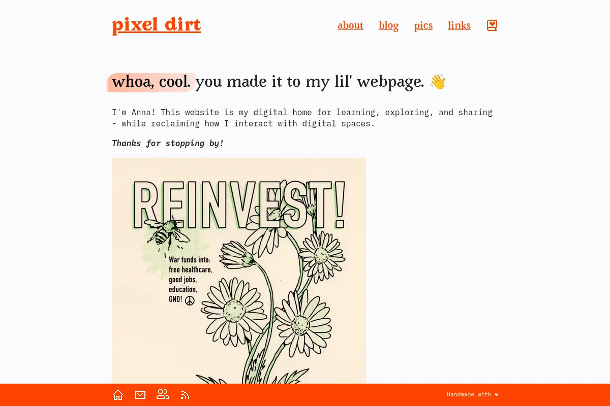 home - pixel dirt