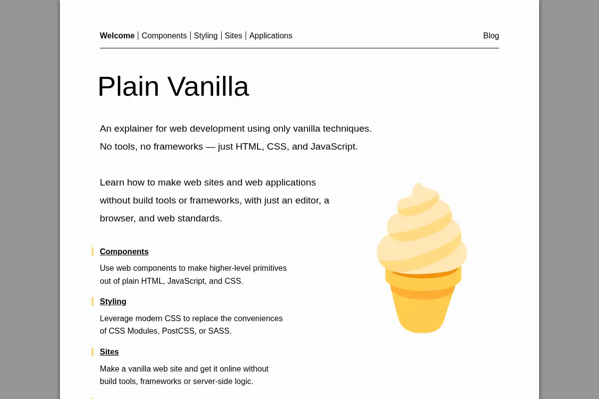 Plain Vanilla