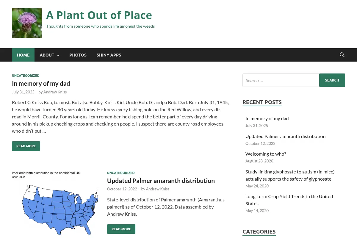 A Plant Out of Place