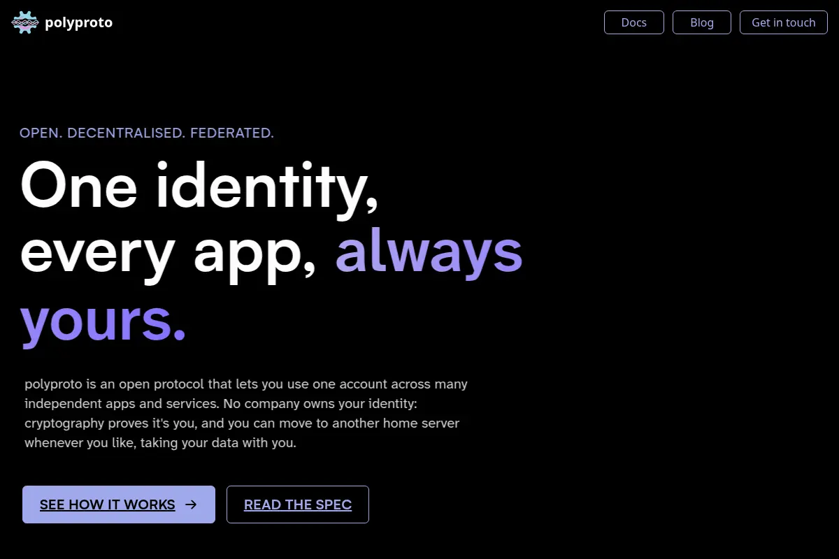 polyproto - Federation Protocol