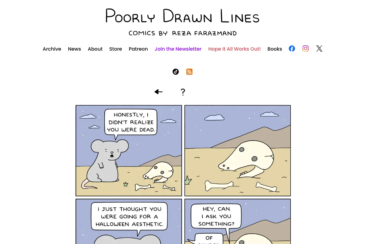 Poorly Drawn Lines