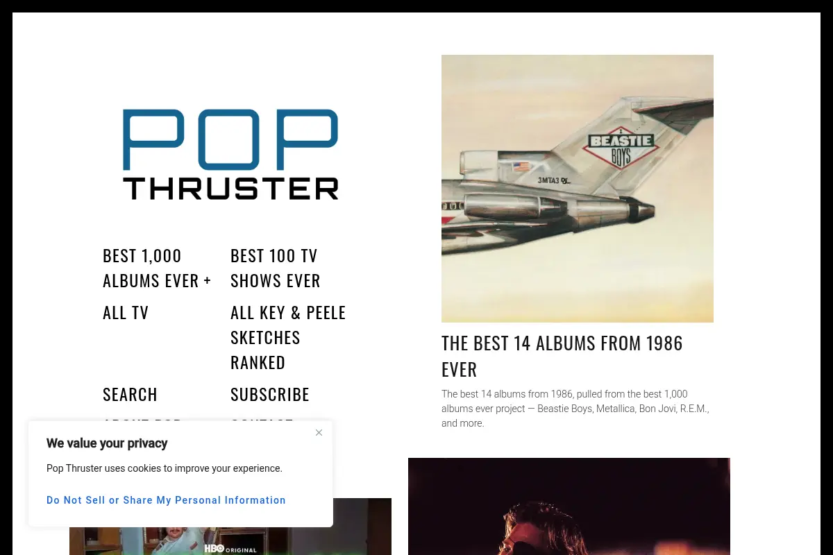 Pop Thruster – TV reviews, music, and deep dives for days