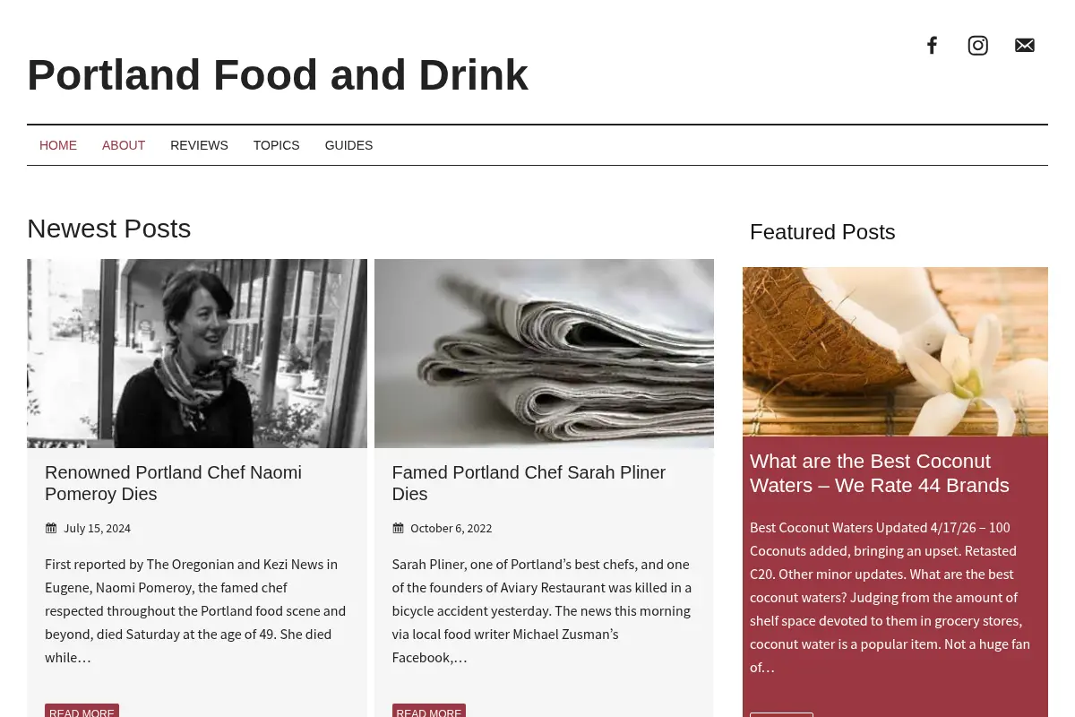 Portland Food and Drink