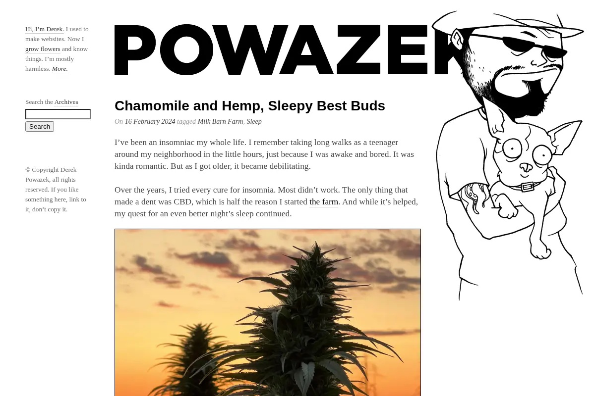 Derek Powazek - It's pronounced poe-WAH-zek.