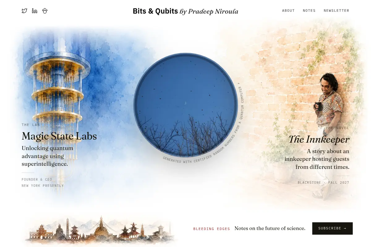 Bits & Qubits — Pradeep Niroula