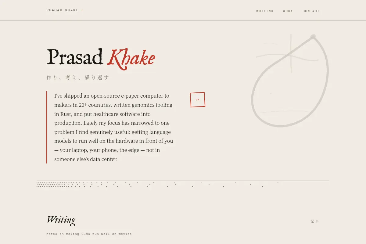 Prasad Khake — Builder, Maker, Founder