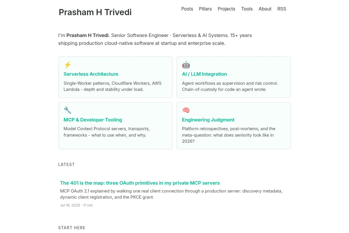 Prasham H Trivedi
