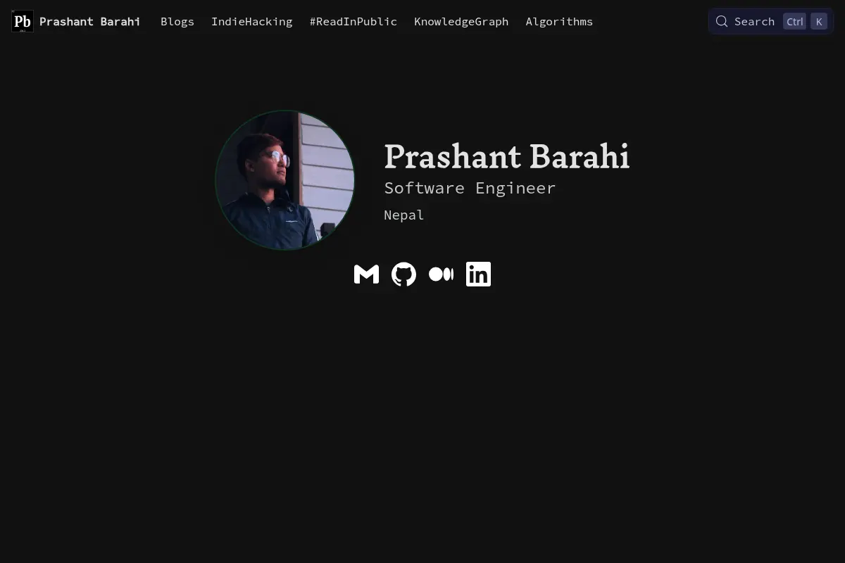 Prashant Barahi