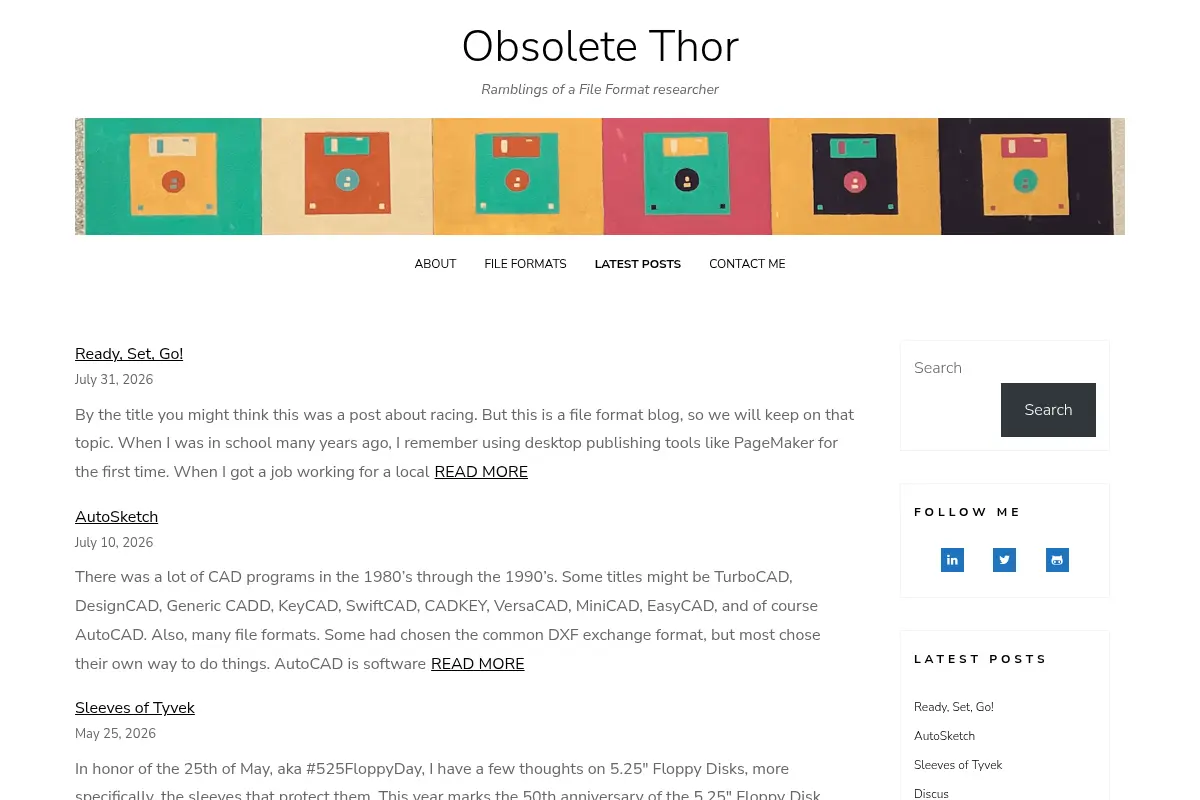 Obsolete Thor – Ramblings of a File Format researcher
