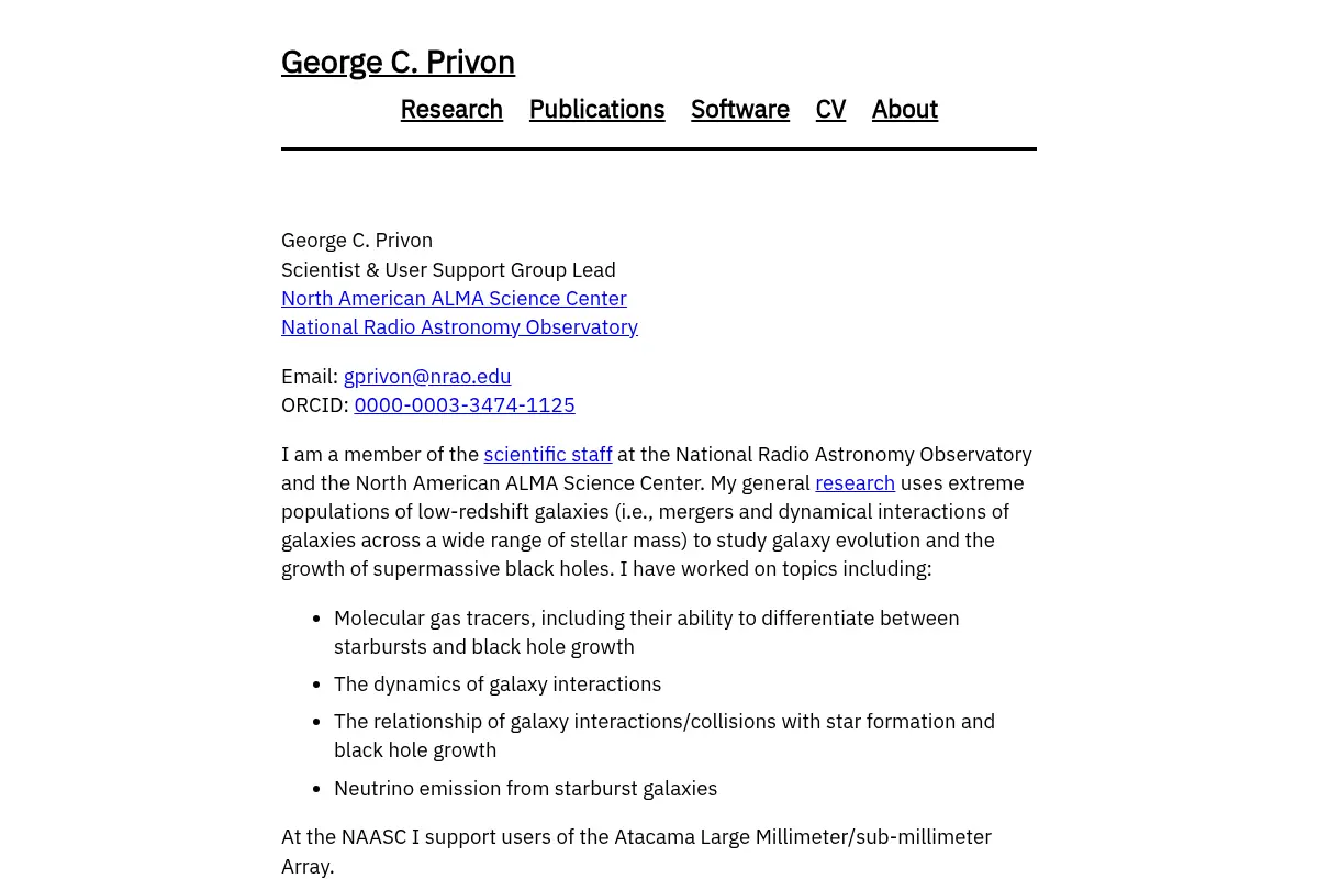 George C. Privon | privon.com