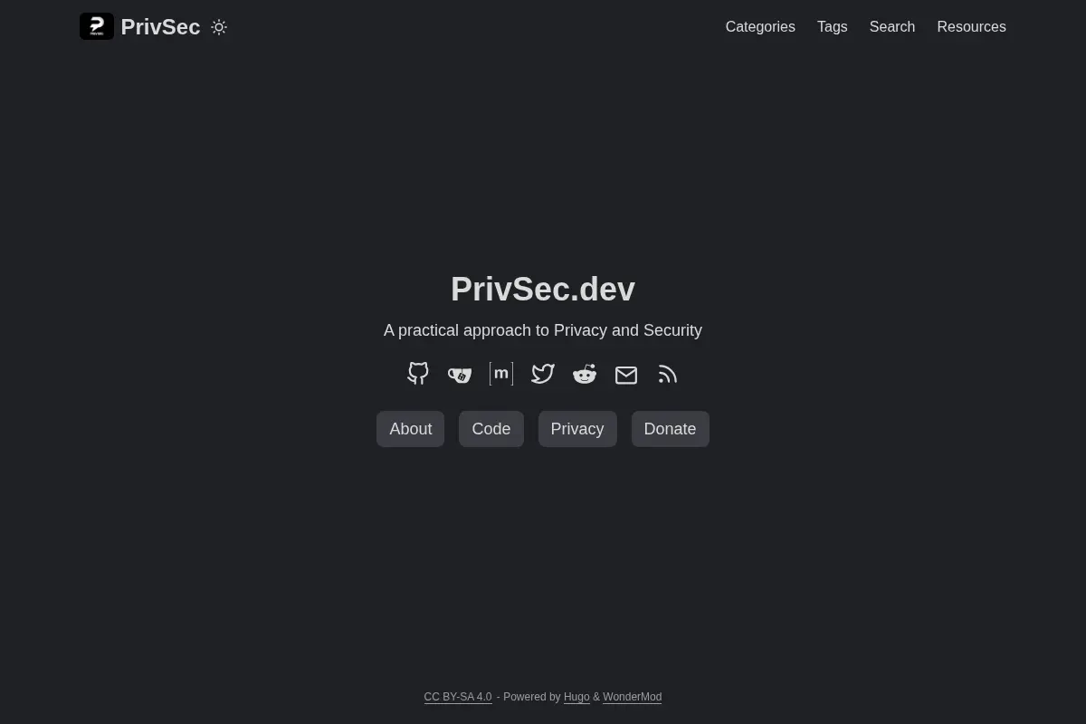 PrivSec - A practical approach to Privacy and Security
