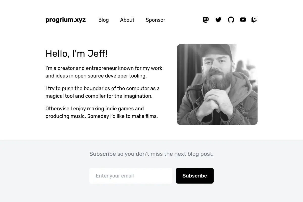Jeff Lindsay :: progrium.xyz
