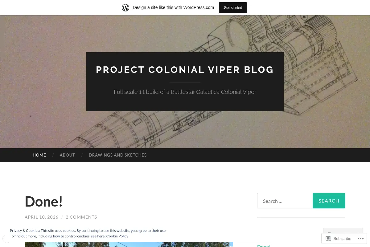 Project Colonial Viper Blog