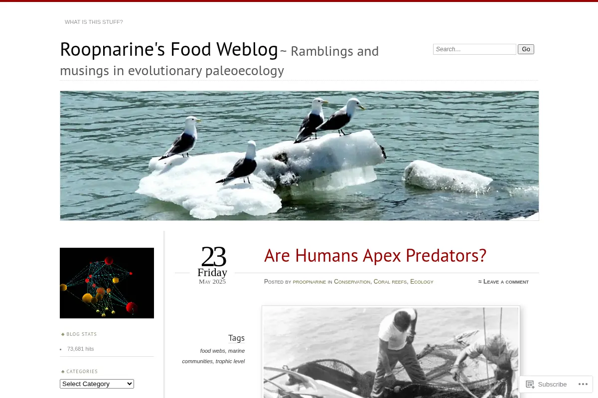 Roopnarine's Food Weblog