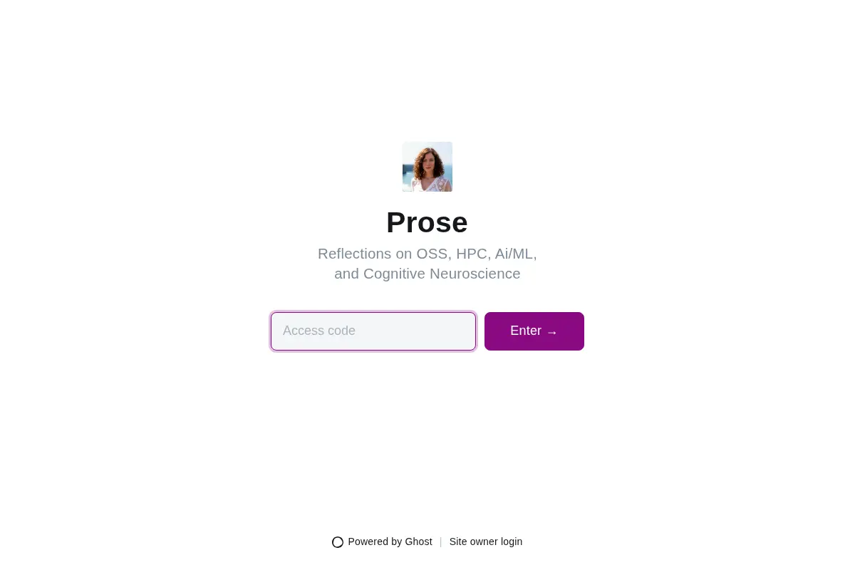 Prose