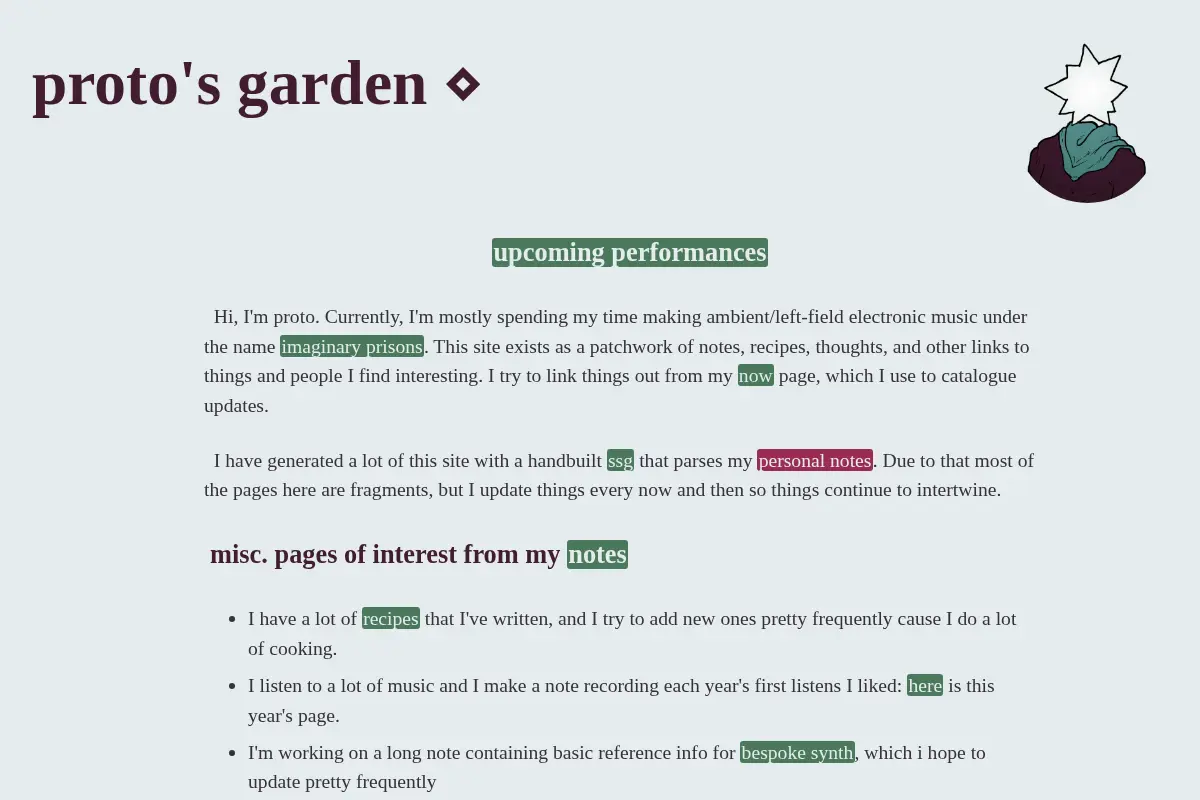 proto's garden