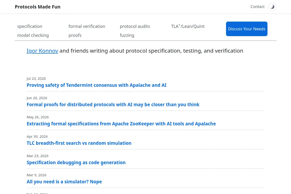 Protocols Made Fun