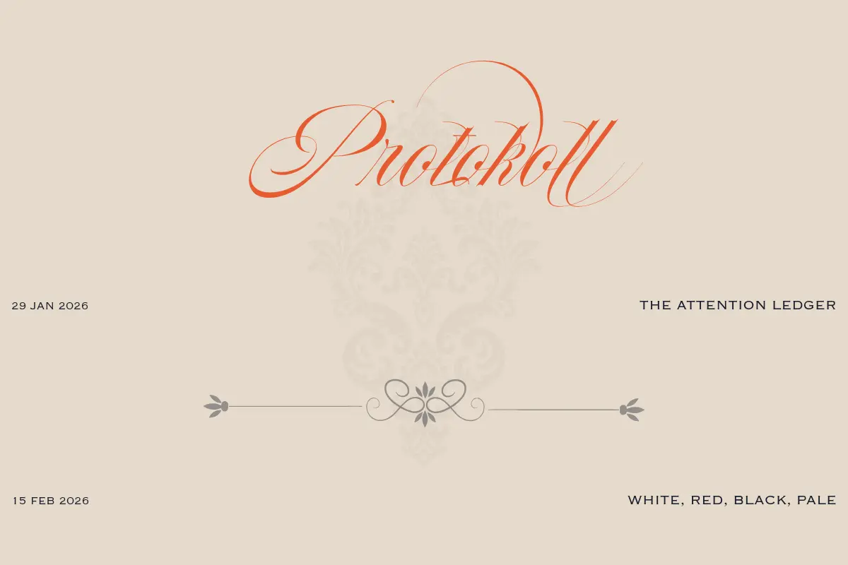 protokoll ❈ quiet thoughts on systems and interfaces