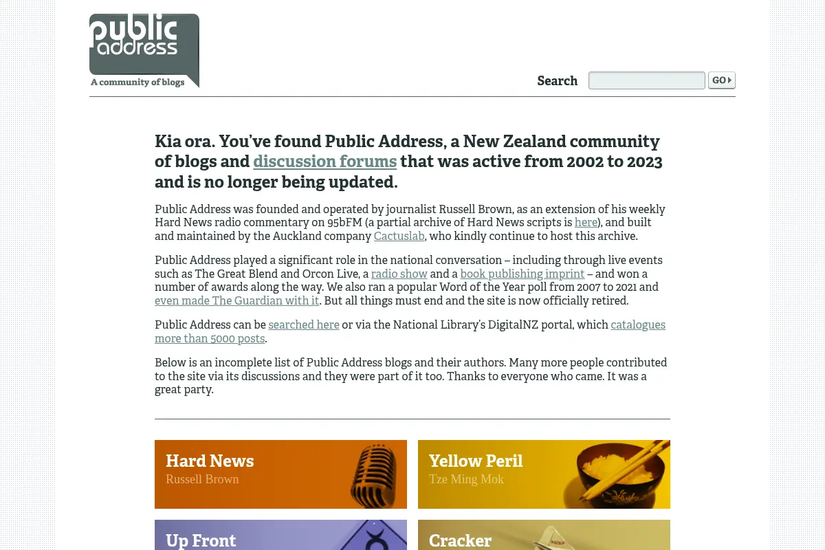 Public Address