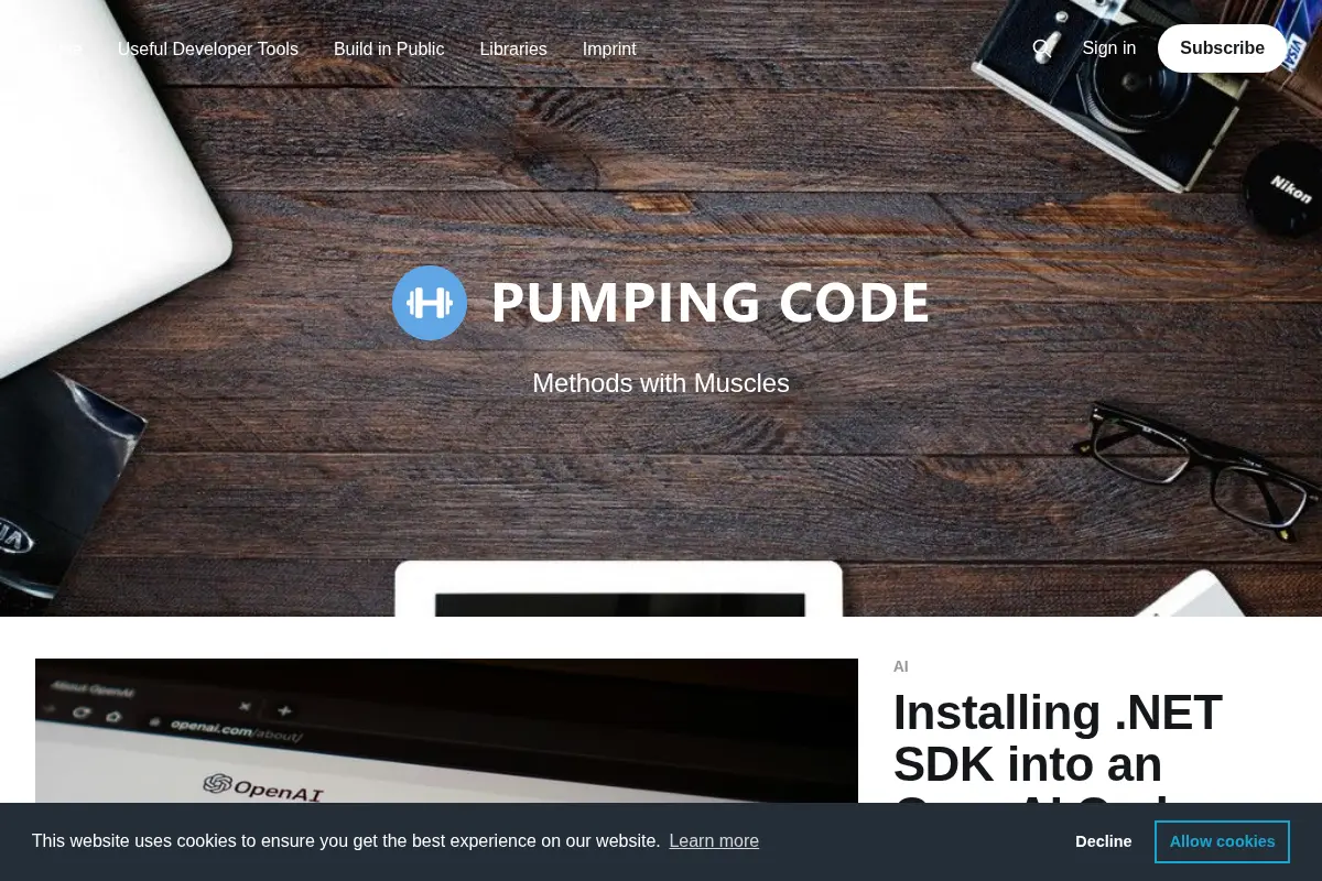 Pumping Code