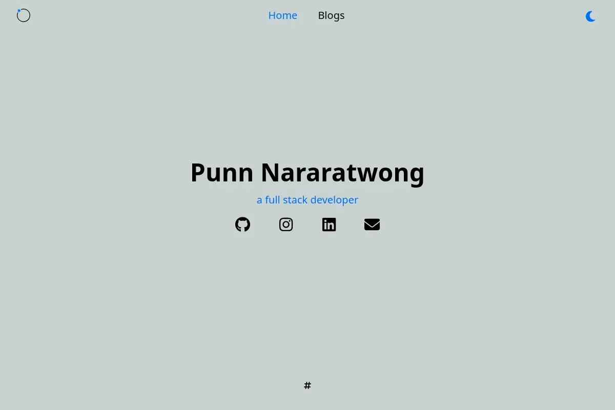 Punn a full stack developer