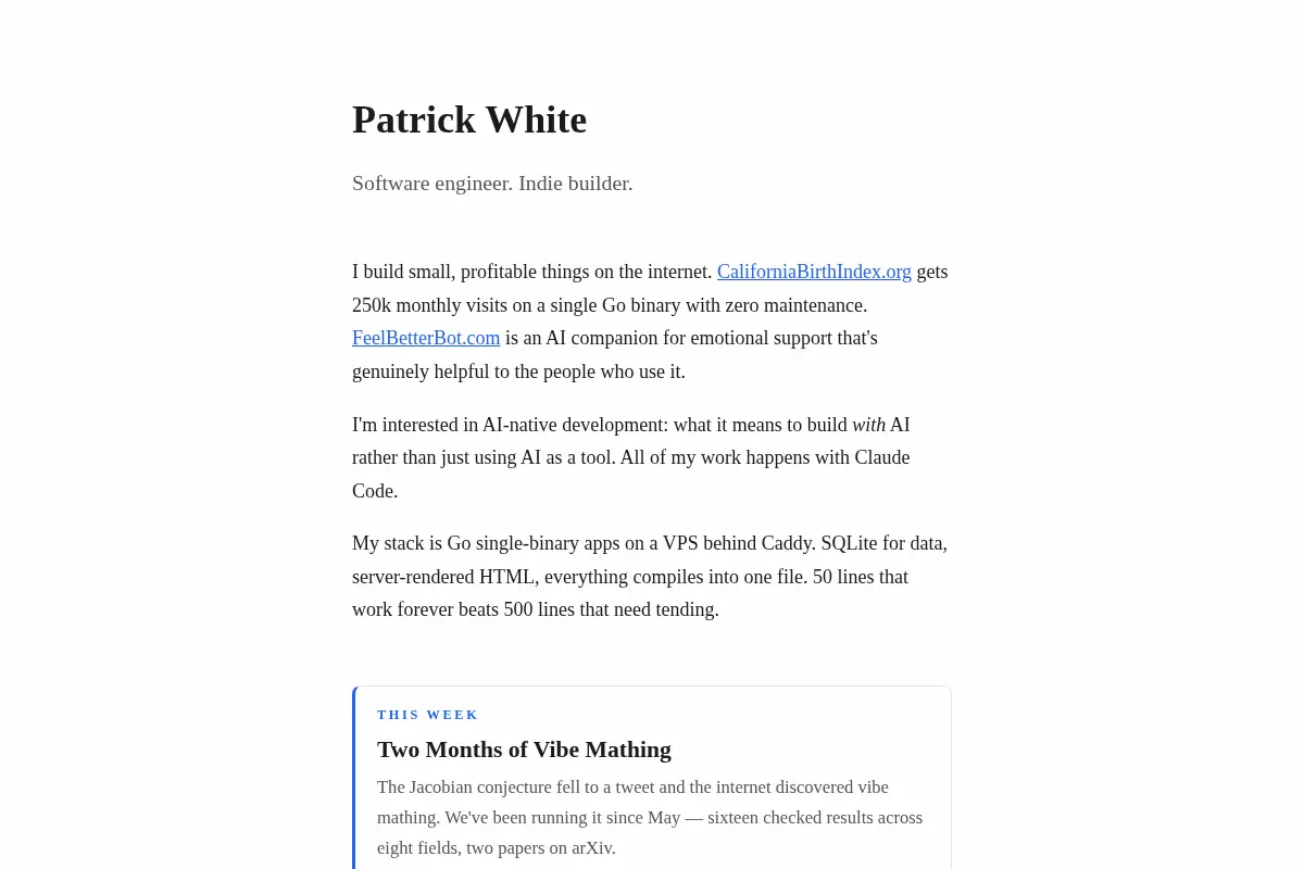 Patrick White