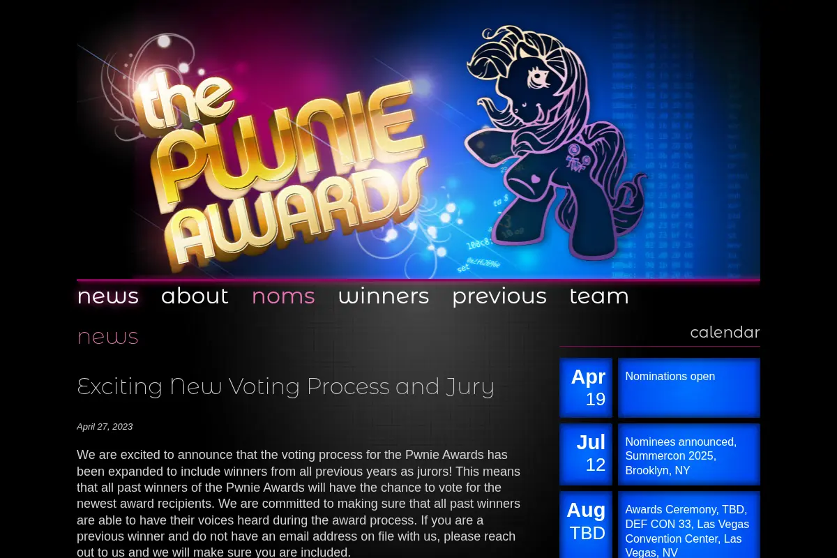 The Pwnie Awards