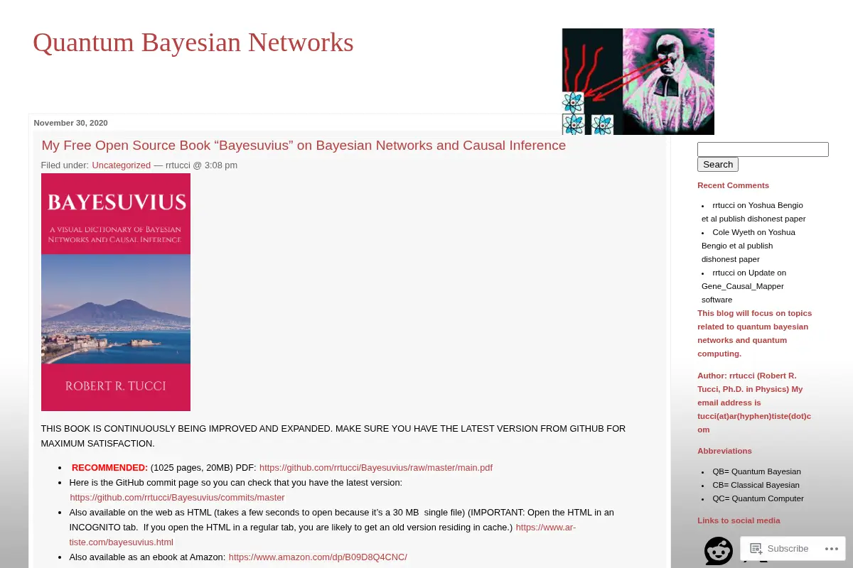 Quantum Bayesian Networks