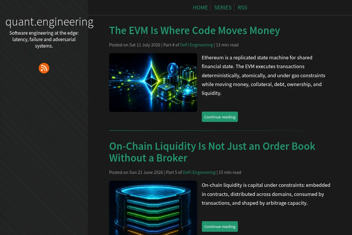 The engineering behind quantitative finance: algorithms, systems & infrastructure