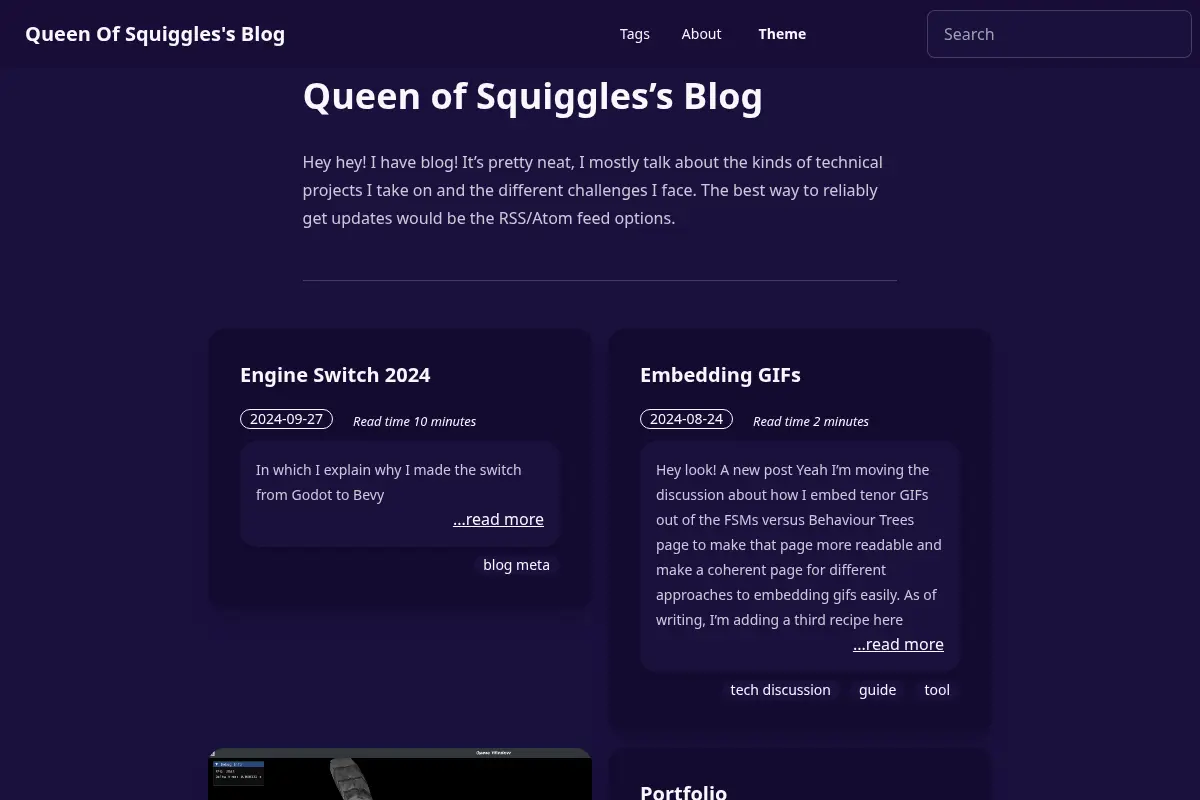 Queen of Squiggles's Blog