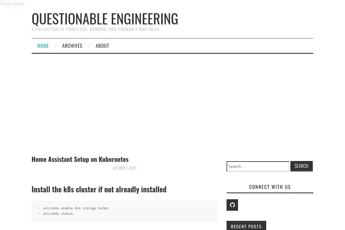 Questionable Engineering