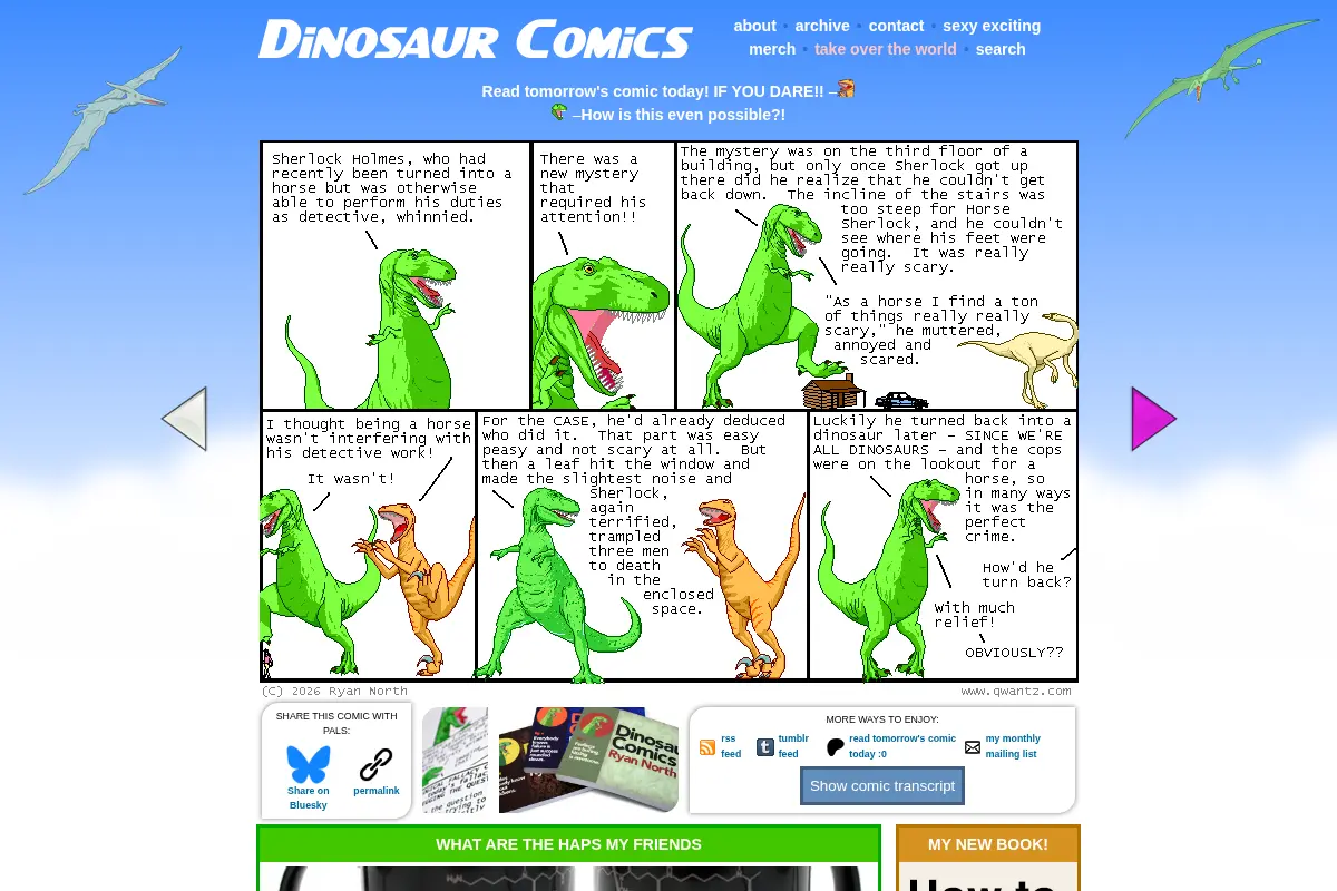 Dinosaur Comics