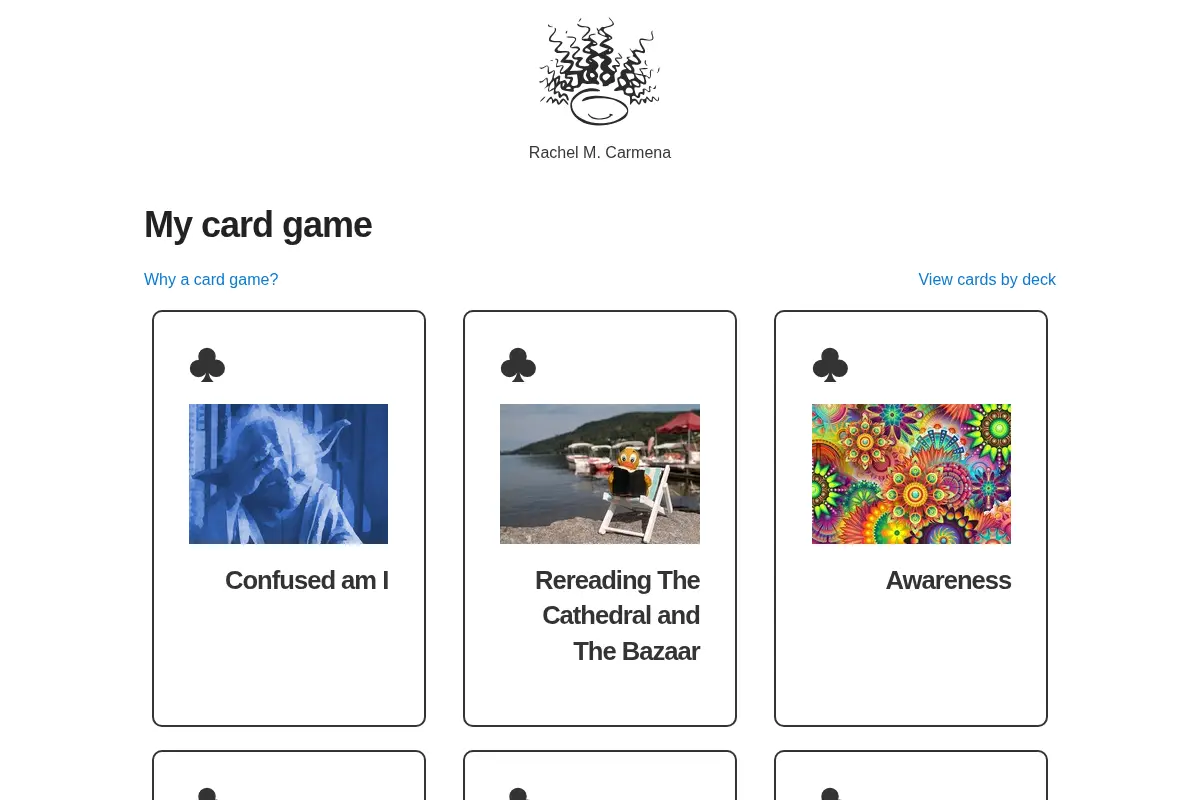 My card game