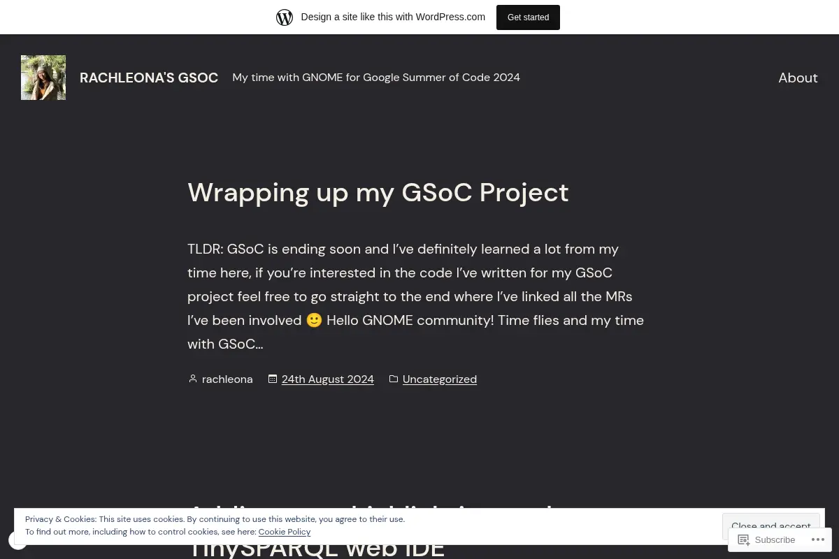 rachleona's GSoC – My time with GNOME for Google Summer of Code 2024