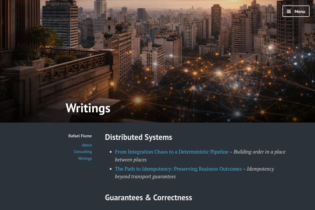 Notes on Software Design – Reflections from the field