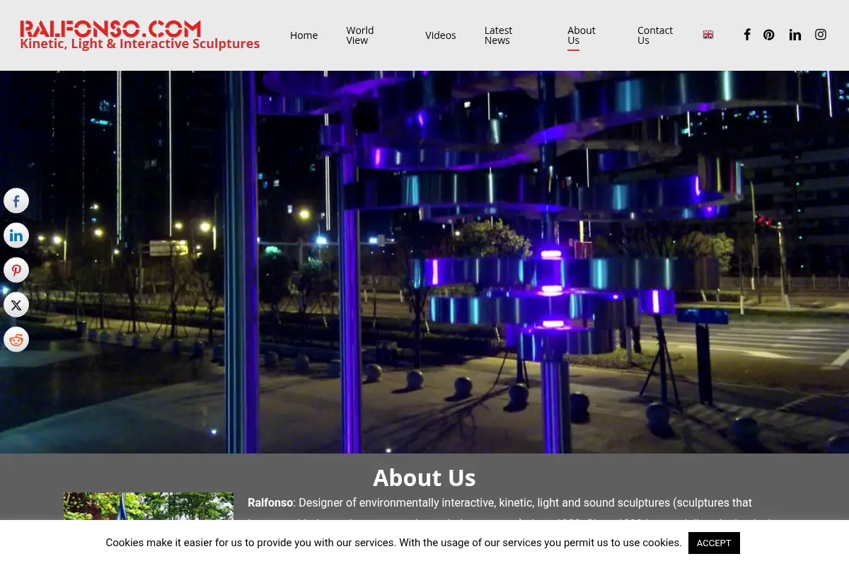 Ralfonso – Kinetic, Light & Interactive Sculptures