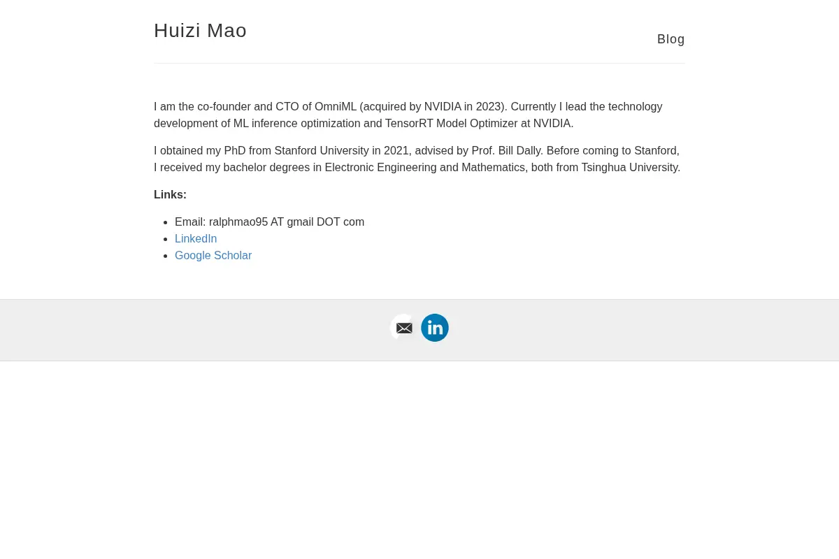 Huizi Mao