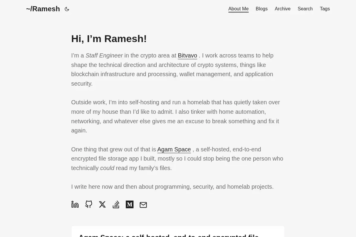 Ramesh Lingappan