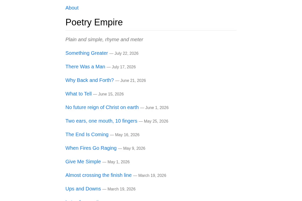 Poetry Empire