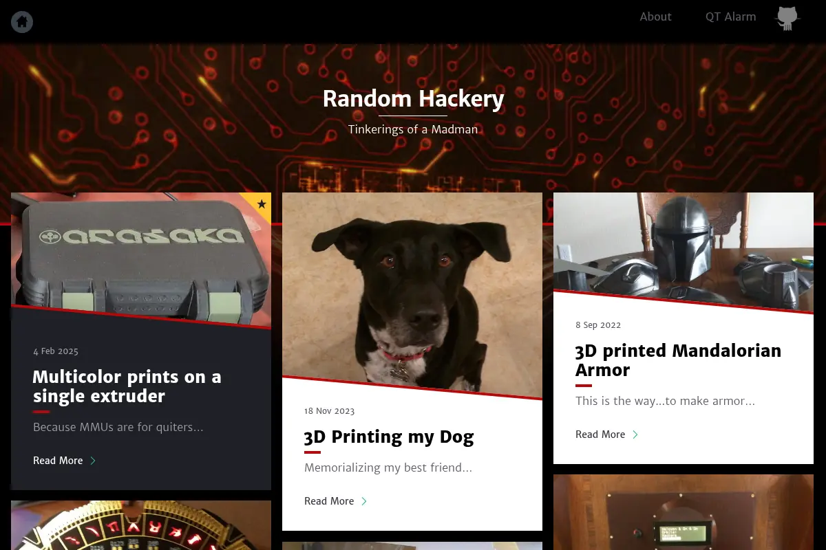 Random Hackery
